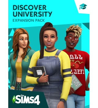 The Sims 4 - Discover University DLC Origin / EA app Key EUROPE